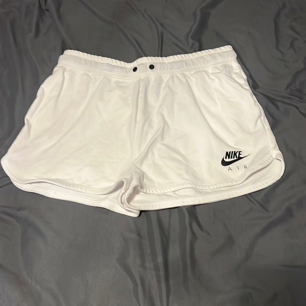White soft nike shorts